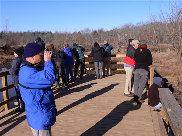 birders at Conestee